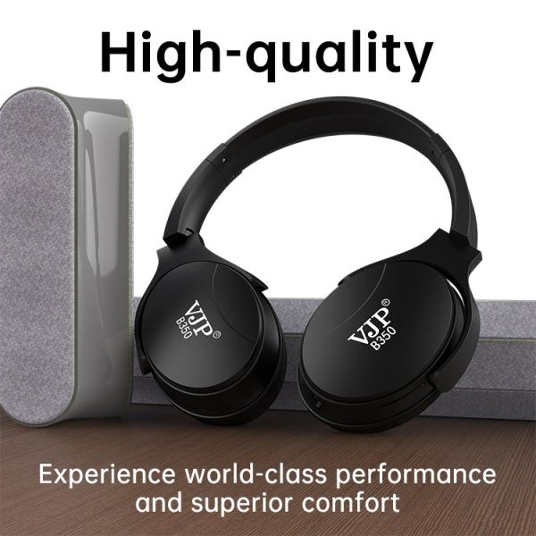 VJP B350 Wireless Bluetooth Noise Reduction Headphone with 18-25 hours playtime - Image 2