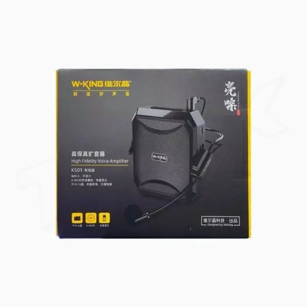 W-king KS01 Wired Teaching Mic For Teachers & Voice Amplifier - Image 3