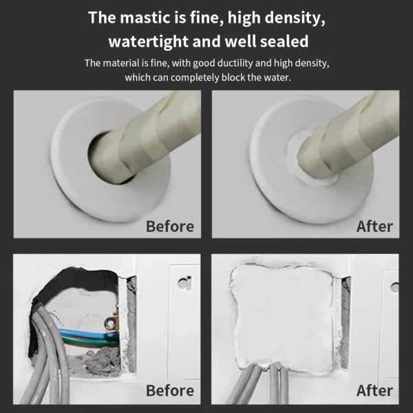 Wall Hole Sealing Glue Air Conditioner Hole Repair Waterproof - Image 3