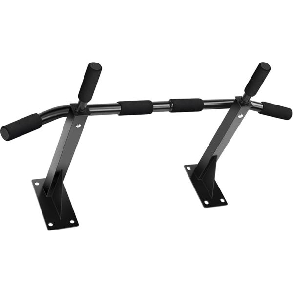 Wall Mounted Pull Up / Chin Up Bar | Hard Steel Material Padded Grip Handle Wall Mounted Pull Up Bar - Image 3