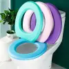 Warm And Waterproof Bathroom Toilet Seat Cover Pads Soft Thickened