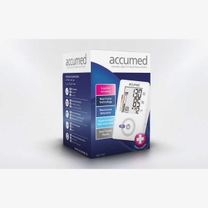 Warrantied AccuMed Automatic Blood Pressure Machine
