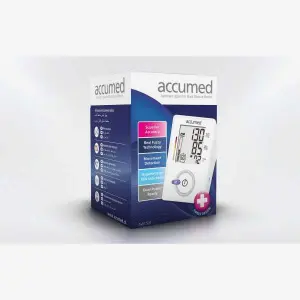 Warrantied AccuMed Automatic Blood Pressure Machine