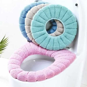 Washable Soft Warmer Toilet Seat Cover