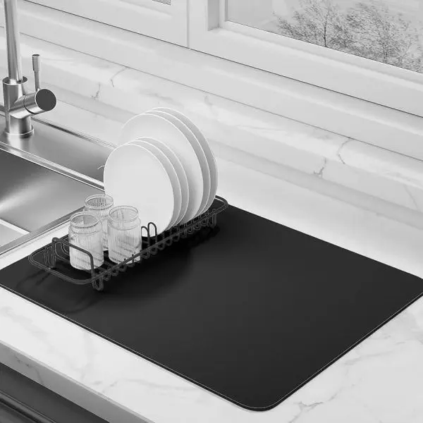 Water Absorbent Dish Drying mat for Kitchen (30-40) - Image 3