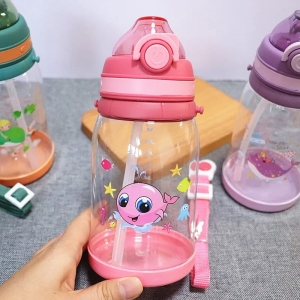 Water Bottle for Kids with Strap