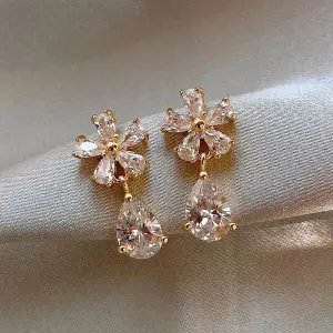Water Drop Ear Pin C9f15
