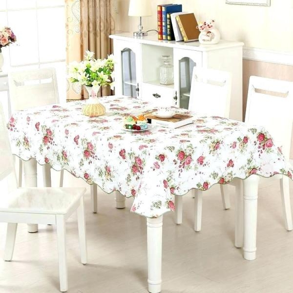 Waterproof and Oil Proof Table Cloth For Kitchen Decorative Dining Table Cover ( Colour And Design May Vary) - Image 2