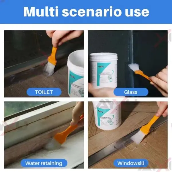 Waterproof Glue 300G Sealant Super Water Proof Strong Glue Waterproofing Paint Transparent - Image 3