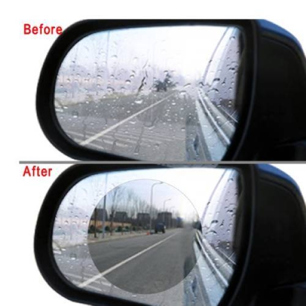 Waterproof Membrane, Rainproof, Anti-fog Stickers ( 2pcs ) for Car and Any Other Vehicles - Decorative Stickers - Image 4