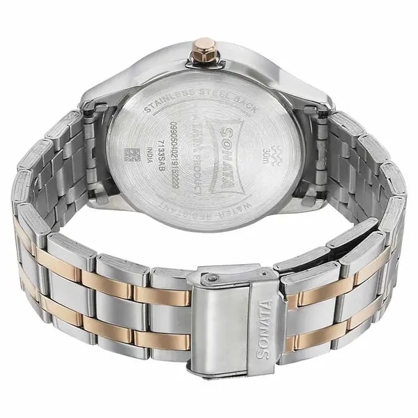 Wedding Edition - White Dial Bimetal Strap Watch - Image 4