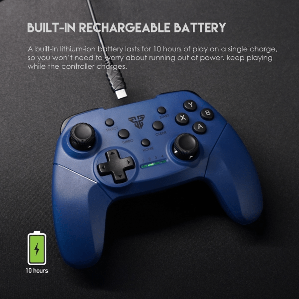 WGP13 2.4G Wireless Gamepad For Windows PC/PS3 Android Tv Box With Turbo Vibration Control Joystick - Image 4