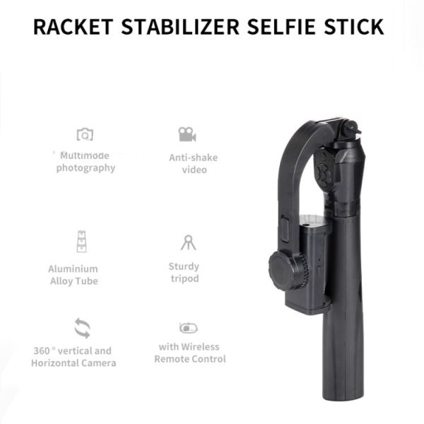 WH-11 Gimbal Stabilizer Handheld Selfie Stick Tripod For Smartphone Anti-shake Live Streaming Video Shooting - Image 2