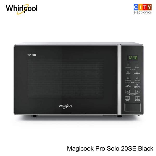 WhirlloooI 20 Litres Solo Microwave With 18 Auto Cook Menus(Magicook Pro 20SE Black) - Image 2