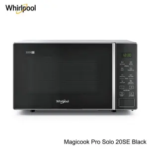 WhirlloooI 20 Litres Solo Microwave With 18 Auto Cook Menus(Magicook Pro 20SE Black)