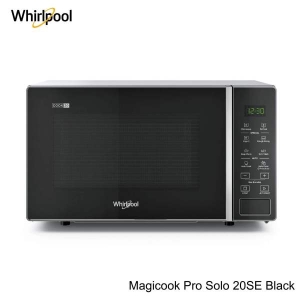 WhirlPooI 20 Litres Solo Microwave With 18 Auto Cook Menus (Magicook Pro 20SE Black)