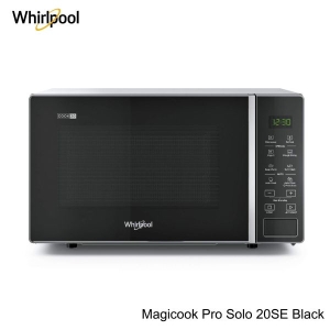 WhirlpooI20 Litres Solo Microwave With 18 Auto Cook Menus (Magicook Pro 20SE Black)