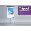 White Board With Stand Magnetic White Board (Model No. BM9866A) By MItrata | Multipurpose White Board / Flip Chart Board
