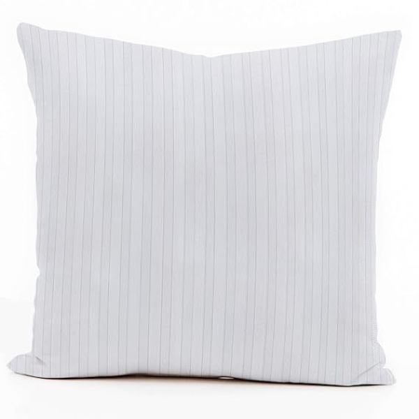 White Stripe Fiber Cushion (Set Of Five) -16X16 - Image 4