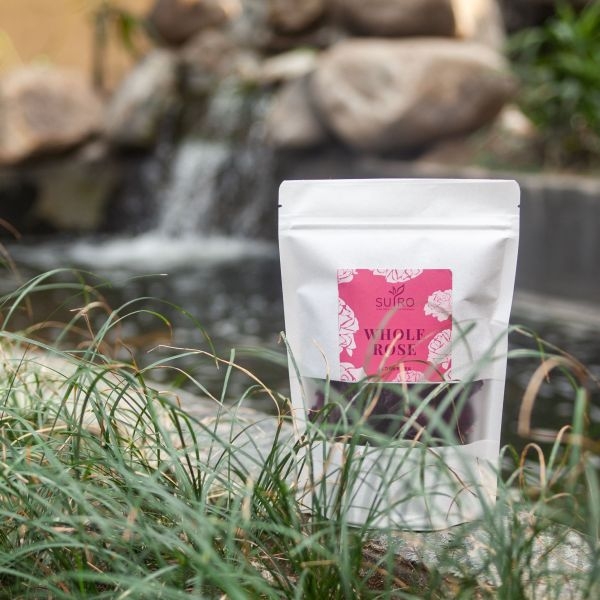 Whole Rose Tea For Stress Reduction, Improved Digestion, Menstrual Relief, Skin Health, Immune Support, Caffine-free Alternative, Anti-inflammatory Properties, Weight Management, And Respiratory Health (Loose Tea) - 35GMS Kraft Pack - Suiro Teas - Image 2