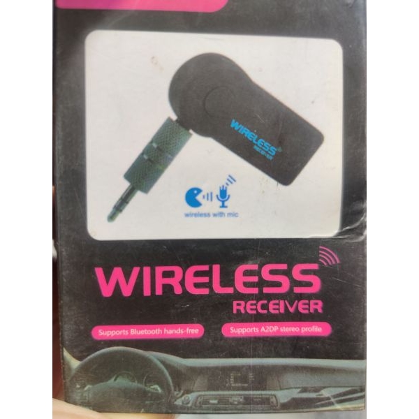 Wireless Bluetooth Receiver 3.5 mm Audio Stereo Adapter AUX (TF Card Playback) for Car PC Home Theatre Earphone TV etc. - Image 2