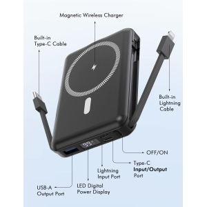 Wireless Charging Power Bank 10000mAh / 20000mAh – Fast Charge