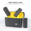 Wireless Microphone with Charging Case – Plug & Play
