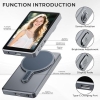 1800 mAh Magnetic Phone Vlog Selfie Screen with Bluetooth Remote