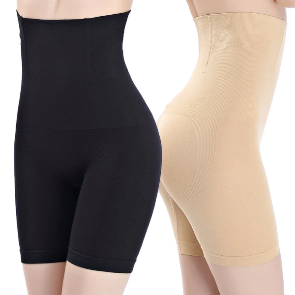 Women'S High Waist Shapermint Shapewear Shaper Shorts Slim Elastic Body Shaper - Image 4
