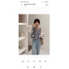 Women's Wear Cardigon With Chiffon Sleeve Thrade Work Front