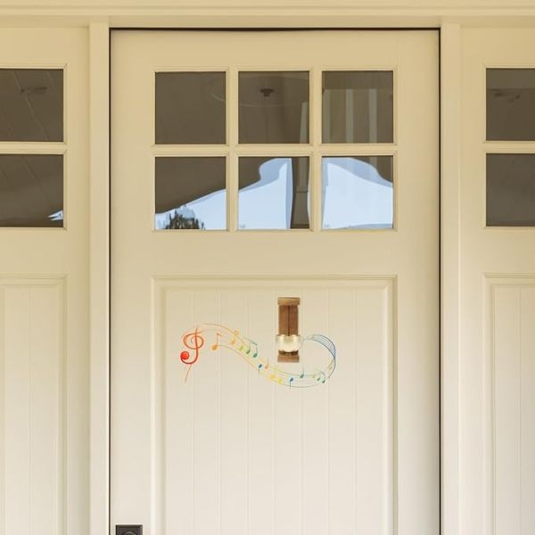 Wooden Door Decoration Bell – Magnetic, Portable & Wireless Charm Door Bell - Image 5