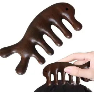 Wooden Scalp Massager