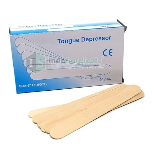 Wooden Tongue Depressor 100 Pcs - Image 2