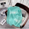 Wool Sweater With Front Text. Bag Also With Sweater. Free Size