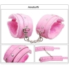 Wrist Handcuffs Punk Goth Leather Handcuffs Detachable With Soft Plush Lining Adjustable To Fit Men And Women Leash Collar Role Play Exercise Bands Handcuffs Bedroom
