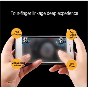 X-5 Food Sucker Chicken Artifact Small Pacifier Touch Metal Button Tablet Phone Game Controller