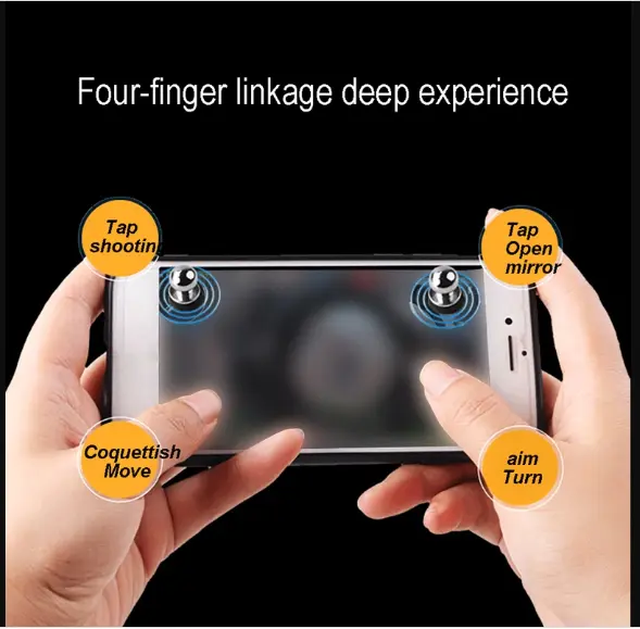 X-5 Food Sucker Chicken Artifact Small Pacifier Touch Metal Button Tablet Phone Game Controller
