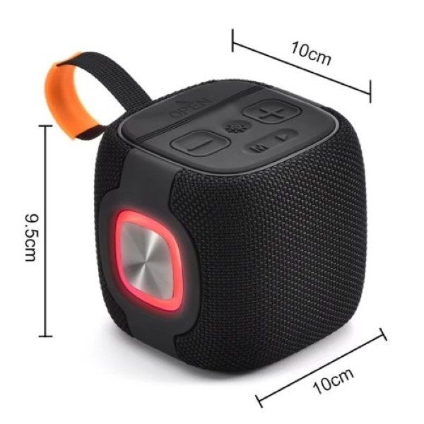 X900 12W True TWS Bass Portable Bluetooth Speaker with RGB Light - Image 2