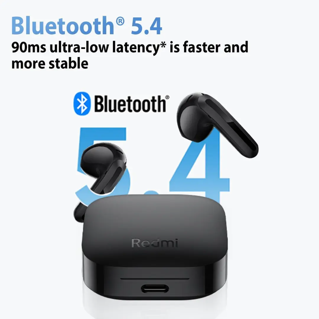 Redmi Buds 6 Active Nepal 30 Hours Bluetooth 5.4 Low Latency Google Fast Pair ENC Earbuds - Image 4