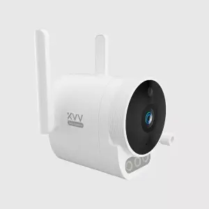 Xiaovv Outdoor Camera Pro 2K HD Dual Light Source Alert Infrared Night Vision 150° Wide Angle Smart Lights at Night