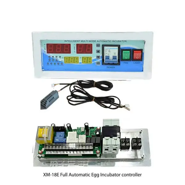 Xm-18e Full Automatic Egg Incubator Temperature Controller Thermostat Humidity Sensor - Image 2