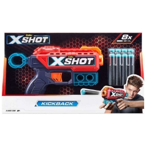 XSHOT Excel Kickback (8 Darts) Open Box - Bulk 12 pcs (No Inner, STD Colour) (2022-S001)