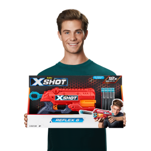 XSHOT Excel Reflex 6 (12 Darts) Open Box - Bulk 6 pcs (No Inner, STD Colour) (2022-S001)