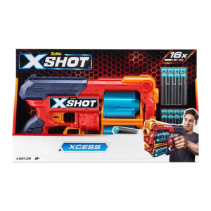 XSHOT Excel Xcess TK-12 (16 Darts) Open Box - Bulk 6 pcs (No Inner, STD Colour) (2022-S001)