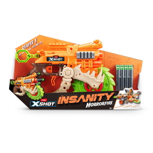 XSHOT Insanity Series 1 Horrorfire Reaper-X (8 Darts) Open Box - 6 pcs/CTN (S001)