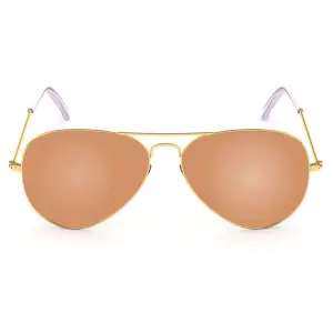 Yellow Aviator Men Sunglasses