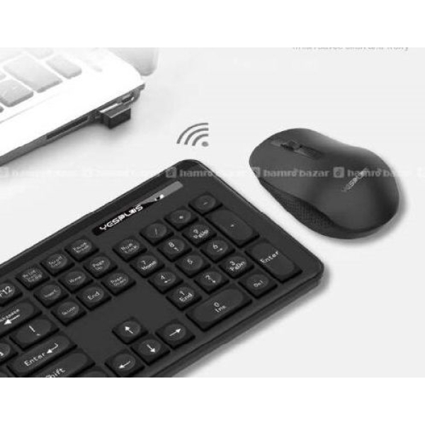 Yesplus YS1302 2.4G Wireless Keyboard Mouse Set - Image 2