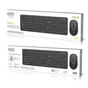 Yesplus YS1302 2.4G Wireless Keyboard Mouse Set