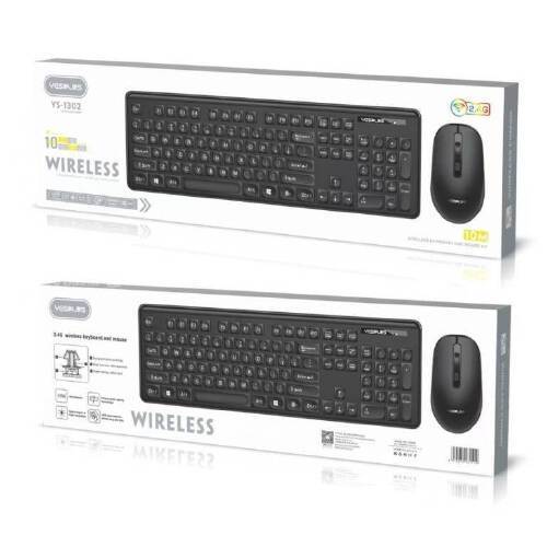 Yesplus YS1302 2.4G Wireless Keyboard Mouse Set