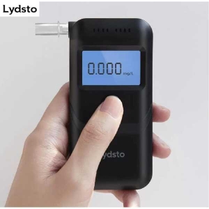 Youpin Lydsto Digital Alcohol Tester Professional Alcohol Detector Breathalyzer Police Alcotester LCD Display Drunk Driving Test